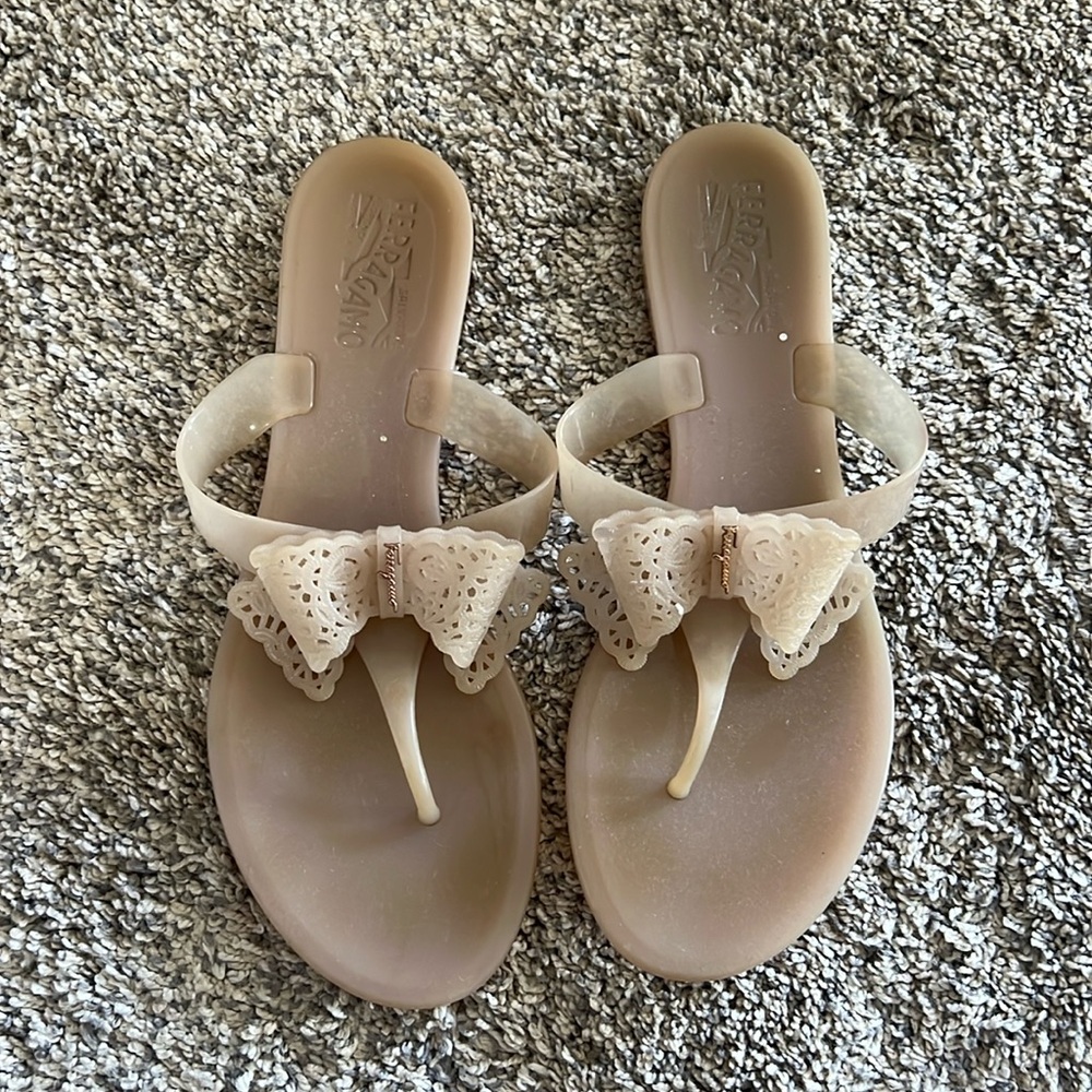 Ferragamo Bow Sandals